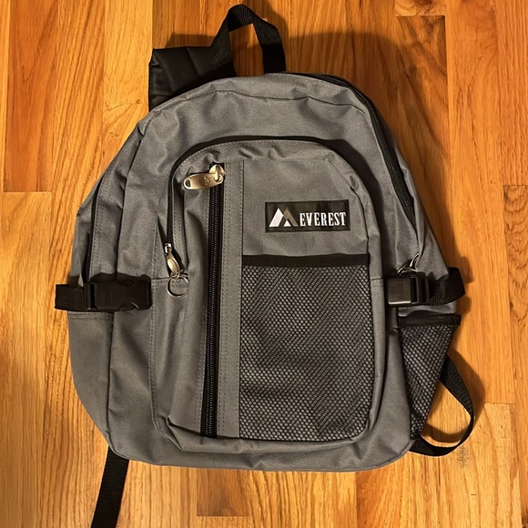 EVEREST NYLON GRAY BACKPACK - Picture 7 of 7
